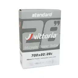 Decathlon BICYCLE LUCHTKUSSEN 700 x 23-28 VITTORIA LITE VALVE PRESTA 48mm aanbieding