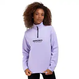 Decathlon Dames Wintersport dikke fleece trui voor Aurora-W SIROKO Lavendel aanbieding