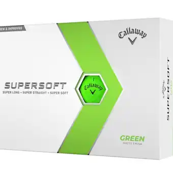 Decathlon Callaway Supersoft Golfballen 12 Pack Groen Nieuw aanbieding