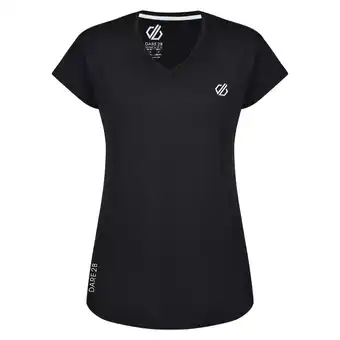 Decathlon Dames Vigilant Actief TShirt (Zwart) aanbieding