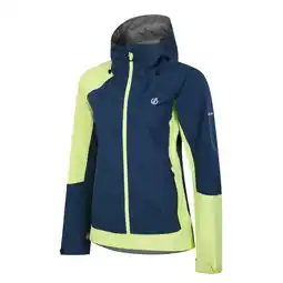 Decathlon Dames Traversing Waterdichte Jas (Maanlicht Denim) aanbieding