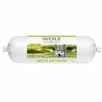6x400g Adult Worst Green Fields Lam Wolf of Wilderness Hondenvoer