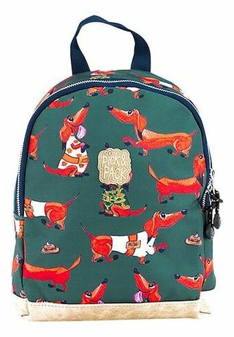 Dreamland Pick & Pack rugzak Wiener XS Leaf Green aanbieding