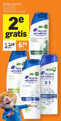 Albert Heijn Alle Head & Shoulders aanbieding