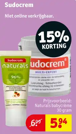 Kruidvat Sudocrem aanbieding