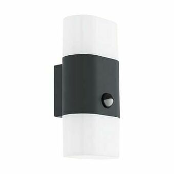Zelfbouwmarkt Badkamerverl Wandlamp Antraciet Sensor Ip44 aanbieding