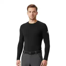 Decathlon Heren T-shirt van merinowol met lange mouwen - Finn 140 aanbieding