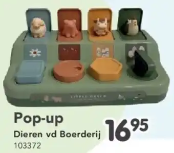 Happyland Pop-up dieren vd boerderij aanbieding