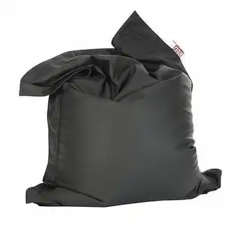 Dreamland Zitzak Beanbag lederlook donkergrijs aanbieding