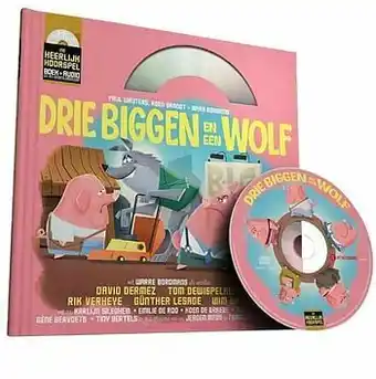 Dreamland Heerlijk Hoorspel: 3 biggen en een wolf aanbieding