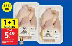 Lidl Kippenbouten zonder rugdeel aanbieding
