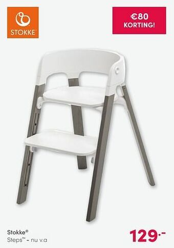 Baby & Tiener Stokke steps aanbieding