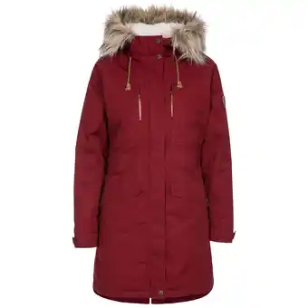 Decathlon Dames Faithful Waterdichte Jas (Rood) aanbieding