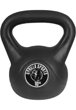 Decathlon Kettlebell - Kunststof - Zwart - 6 kg aanbieding