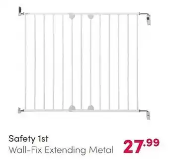 Baby & Tiener Safety 1st wall-fix extending metal aanbieding
