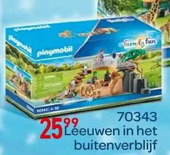 70343 leeuwen in het buitenverblijf