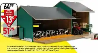 Jouw koeien voelen zich helemaal thuis op deze boerderij! zodra de koeien op stal staan en je hebt ze gevoerd, kun je jouw tr
