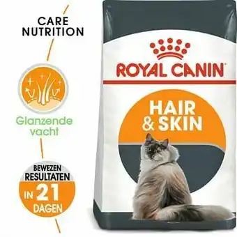 Zooplus 2kg Hair & Skin Care Royal Canin Kattenvoer aanbieding