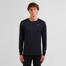 Decathlon Mens Bl Top L/S Crew Neck 100 Merino Warm - no-index - 111602_15000 - heren aanbieding