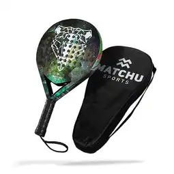 Decathlon Padel racket Bear - Ronde vorm voor beginners en verdedigers aanbieding