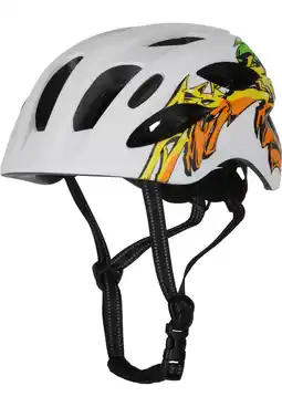 Decathlon Fietshelm kinderen 6-12 jaar| Geel Graffiti| Crazy Safety| EN1078 Certificatie aanbieding