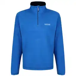 Decathlon Geweldig voor Buiten Heren Thompson Half Zip Fleece Sweater (Blauw) aanbieding