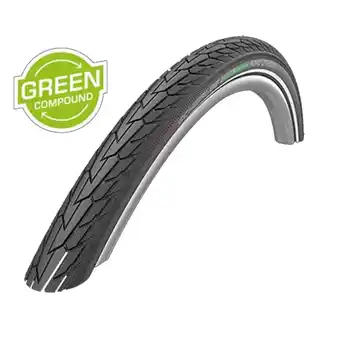 Decathlon Schwalbe - Buitenband - Road Cruiser Plus - 28 inch x 1.60 - Zwart Reflecterend aanbieding