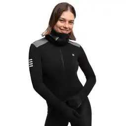 Decathlon Dames Wielrennen thermisch wielershirt M4 Selva Negra SIROKO Zwart aanbieding