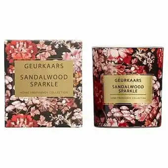 Kwantum Geurkaars Sandalwood Sparkle aanbieding