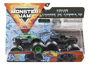 Spin Master Monster Truck Monster Jam Alien Invasion & Soldier Fortune