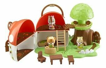 Dreamland Klorofil speelset De verrassingspaddenstoel + 2 figuren aanbieding