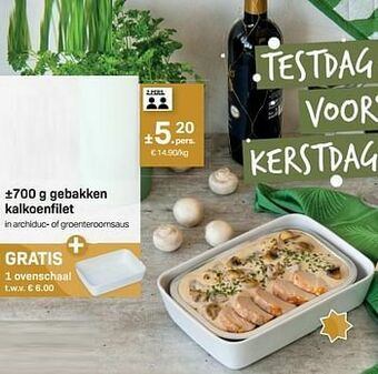 Buurtslagers Gebakken kalkoenfilet aanbieding