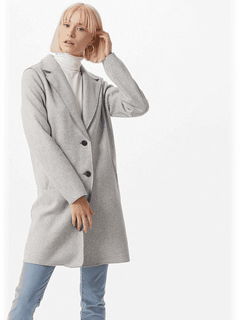 Berca Shoes Only Mantel Only Vest Leoncarrie - Grijs aanbieding