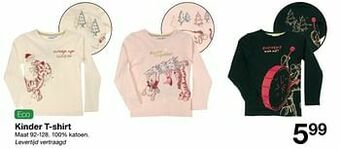 Zeeman Kinder t-shirt aanbieding