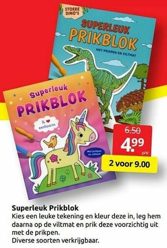 Superleuk prikblok