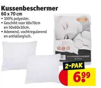 Kruidvat Kussenbeschermer aanbieding