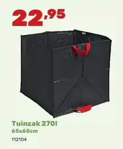 Happyland Tuinzak 270l 65x65cm aanbieding