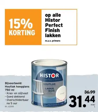 GAMMA Histor Perfect Finish lakken aanbieding