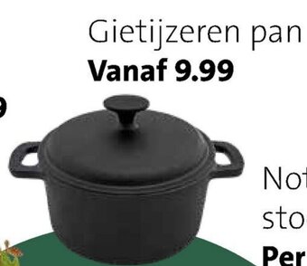 Gietijzeren pan
