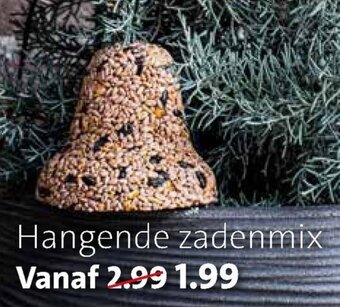 Hangende zadenmix