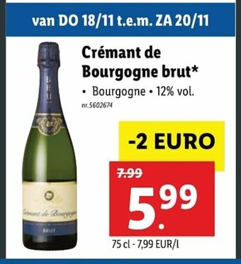 Cremant de Bourgogne Brut 750ml