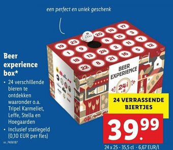 Lidl Beer experience box* aanbieding