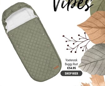 Baby & Tiener Voetenzak Buggy Rust aanbieding