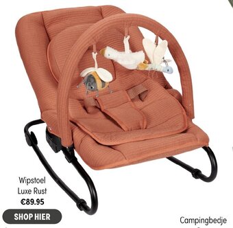 Baby & Tiener Wipstoel Luxe Rust aanbieding
