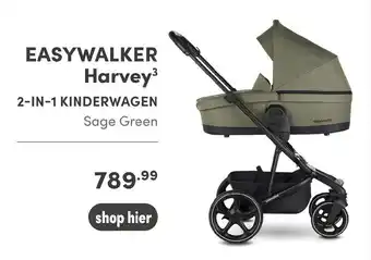 Baby & Tiener Easywalker Harvey³ 2-in-1 Kinderwagen aanbieding