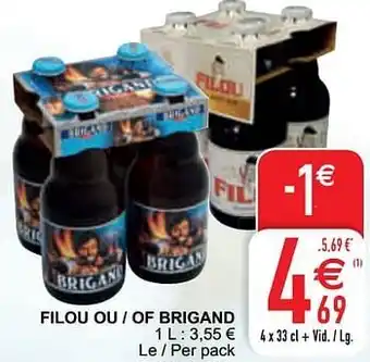 Filou ou - of brigand