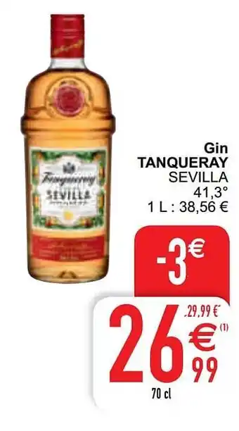 Gin tanqueray sevilla 70cl
