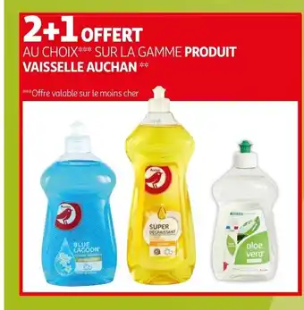 Auchan Auchoix Surla Gamme Produit Vaisselle Auchan aanbieding