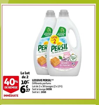 Auchan Lessive Persil aanbieding