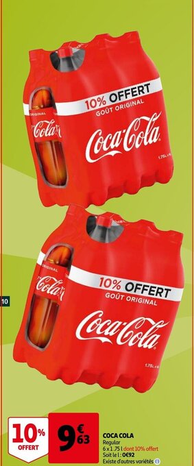 Auchan Coca Cola aanbieding